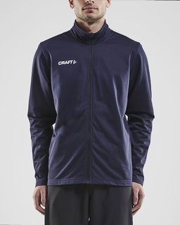 Craft Sport-Trainingsjacke Squad - ohne Seitentaschen, bequeme und funktionell - navyblau Herren